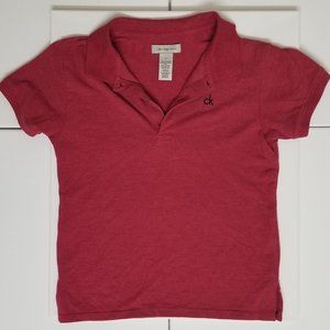 Calvin Klein Jeans Kids Size 7 - Red